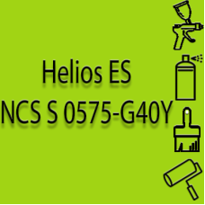 NCS S 0575-G40Y глянцева 1К швидкосохнуча антикорозійна емаль Helios ES - 1л