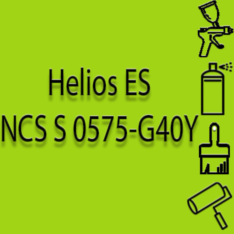 NCS S 0575-G40Y глянцева 1К швидкосохнуча антикорозійна емаль Helios ES - 1л NCS S 0575-G40Y глянцева 1К швидкосохнуча антикорозійна емаль Helios ES - 1л