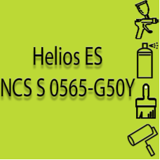 NCS S 0565-G50Y аерозольна глянцева 1К швидкосохнуча антикорозійна емаль Helios ES - 400мл
