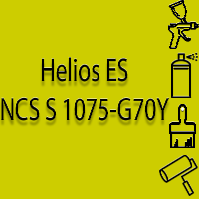 NCS S 1075-G70Y аерозольна глянцева 1К швидкосохнуча антикорозійна емаль Helios ES - 400мл NCS S 1075-G70Y аерозольна глянцева 1К швидкосохнуча антикорозійна емаль Helios ES - 400мл