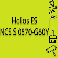 NCS S 0570-G60Y аерозольна глянцева 1К швидкосохнуча антикорозійна емаль Helios ES - 400мл