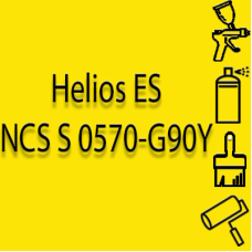 NCS S 0570-G90Y аерозольна глянцева 1К швидкосохнуча антикорозійна емаль Helios ES - 400мл