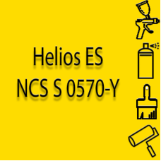 NCS S 0570-Y аерозольна антикорозійна глянцева грунт-емаль (вініл-акрилова) HELIOS VA - 400м