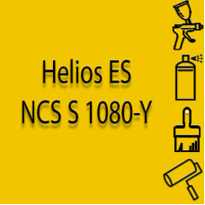 NCS S 1080-Y аерозольна глянцева 1К швидкосохнуча антикорозійна емаль Helios ES - 400мл
