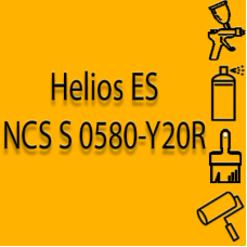 NCS S 0580-Y20R глянцева 1К швидкосохнуча антикорозійна емаль Helios ES - 1л