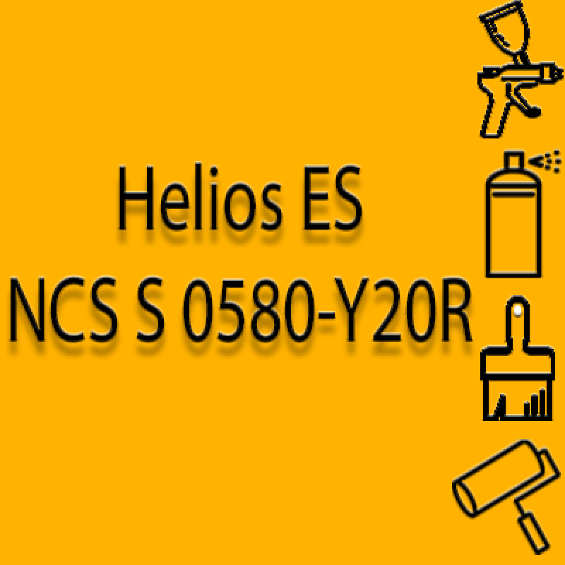 NCS S 0580-Y20R аерозольна глянцева 1К швидкосохнуча антикорозійна емаль Helios ES - 400мл NCS S 0580-Y20R аерозольна глянцева 1К швидкосохнуча антикорозійна емаль Helios ES - 400мл