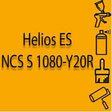 NCS S 1080-Y20R аерозольна глянцева 1К швидкосохнуча антикорозійна емаль Helios ES - 400мл