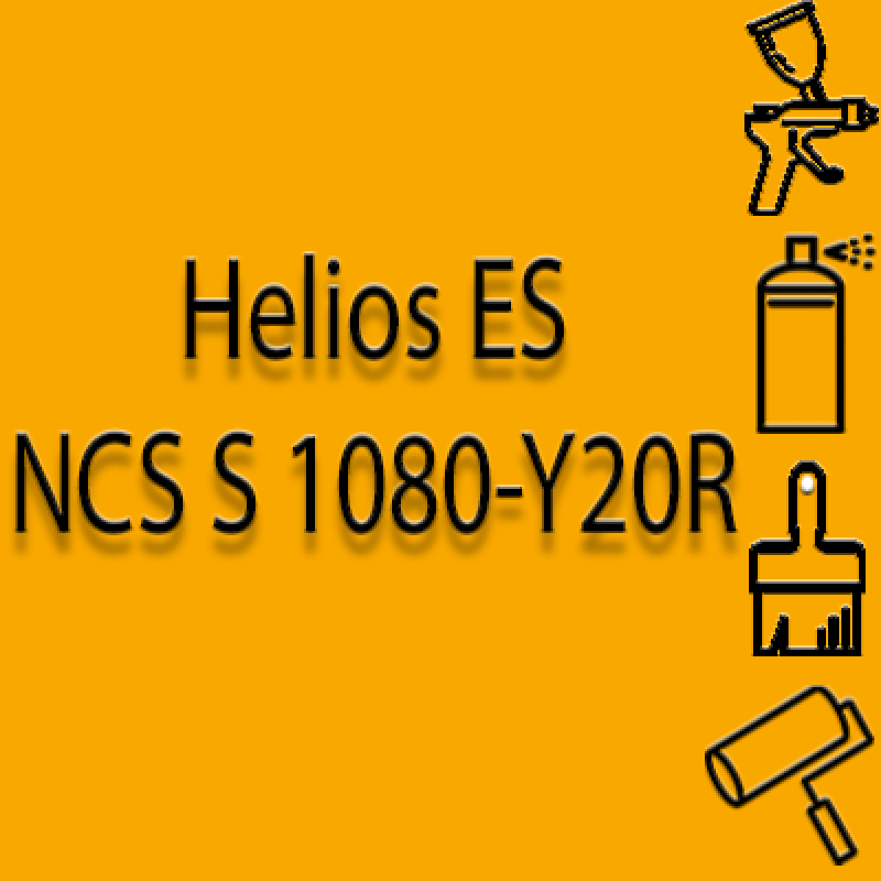 NCS S 1080-Y20R аерозольна глянцева 1К швидкосохнуча антикорозійна емаль Helios ES - 400мл NCS S 1080-Y20R аерозольна глянцева 1К швидкосохнуча антикорозійна емаль Helios ES - 400мл