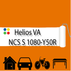 NCS S 1080-Y50R антикорозійна глянцева грунт-емаль (вініл-акрилова) HELIOS VA - 1л