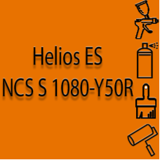 NCS S 1080-Y50R глянцева 1К швидкосохнуча антикорозійна емаль Helios ES - 1л
