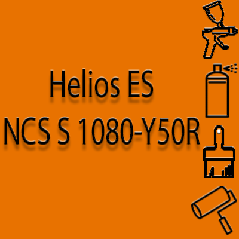 NCS S 1080-Y50R глянцева 1К швидкосохнуча антикорозійна емаль Helios ES - 1л NCS S 1080-Y50R глянцева 1К швидкосохнуча антикорозійна емаль Helios ES - 1л