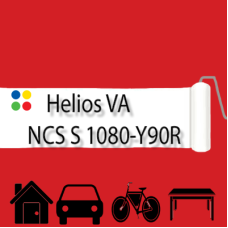 NCS S 1080-Y90R глянцева 1К швидкосохнуча антикорозійна емаль Helios ES - 1л