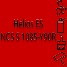 NCS S 1085-Y90R аерозольна глянцева 1К швидкосохнуча антикорозійна емаль Helios ES - 400мл