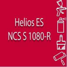NCS S 1080-R глянцева 1К швидкосохнуча антикорозійна емаль Helios ES - 1л