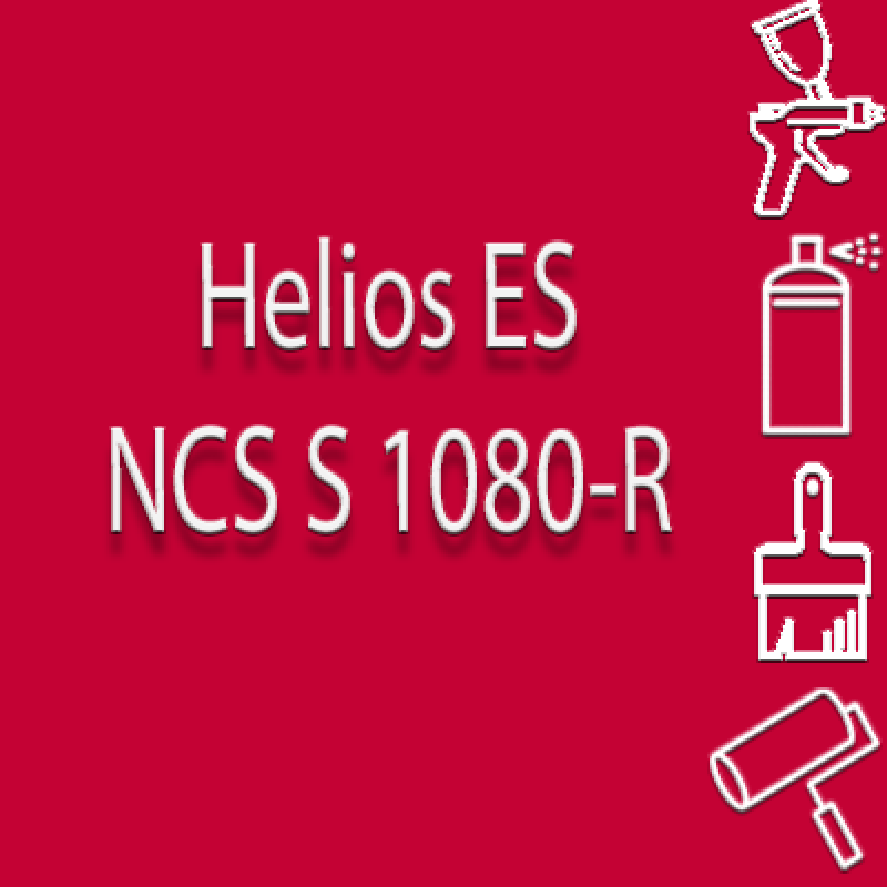 NCS S 1080-R глянцева 1К швидкосохнуча антикорозійна емаль Helios ES - 1л NCS S 1080-R глянцева 1К швидкосохнуча антикорозійна емаль Helios ES - 1л