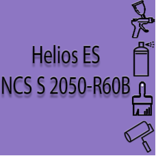 NCS S 2050-R60B аерозольна глянцева 1К швидкосохнуча антикорозійна емаль Helios ES - 400мл
