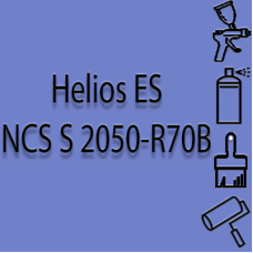 NCS S 2050-R70B аерозольна глянцева 1К швидкосохнуча антикорозійна емаль Helios ES - 400мл