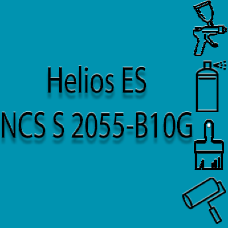 NCS S 2055-B10G аерозольна глянцева 1К швидкосохнуча антикорозійна емаль Helios ES - 400мл
