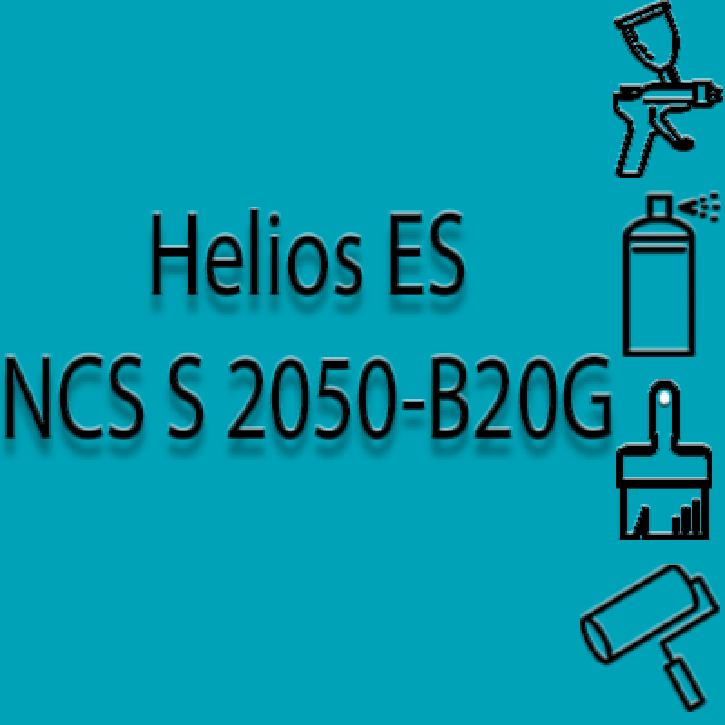 NCS S 2050-B20G аерозольна глянцева 1К швидкосохнуча антикорозійна емаль Helios ES - 400мл