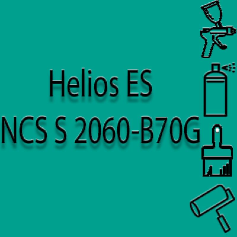 NCS S 2060-B70G аерозольна глянцева 1К швидкосохнуча антикорозійна емаль Helios ES - 400мл