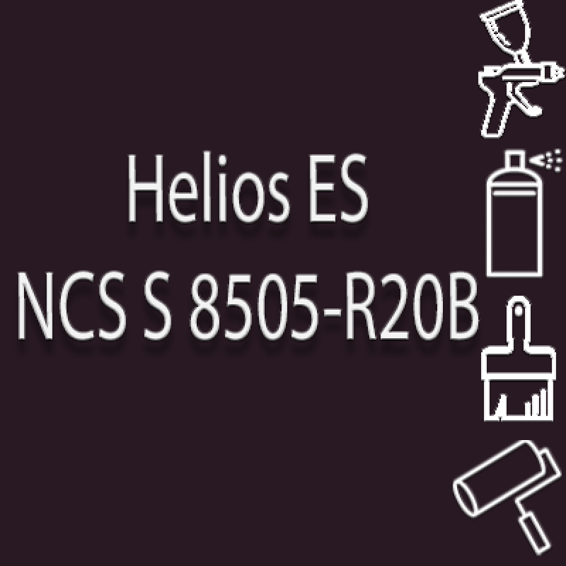 NCS S 8505-R20B аерозольна глянцева 1К швидкосохнуча антикорозійна емаль Helios ES - 400мл NCS S 8505-R20B аерозольна глянцева 1К швидкосохнуча антикорозійна емаль Helios ES - 400мл