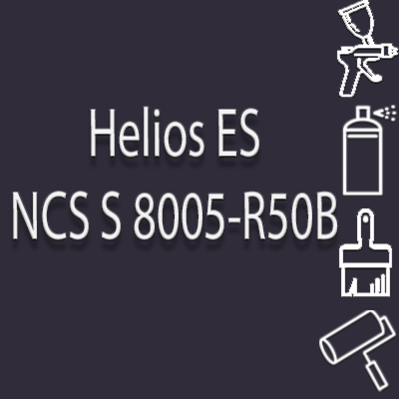 NCS S 8005-R50B глянцева 1К швидкосохнуча антикорозійна емаль Helios ES - 1л