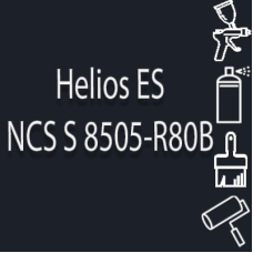 NCS S 8505-R80B глянцева 1К швидкосохнуча антикорозійна емаль Helios ES - 1л