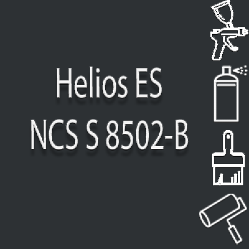 NCS S 8502-B глянцева 1К швидкосохнуча антикорозійна емаль Helios ES - 1л