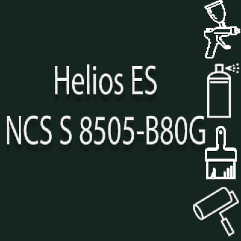 NCS S 8505-B80G глянцева 1К швидкосохнуча антикорозійна емаль Helios ES - 1л