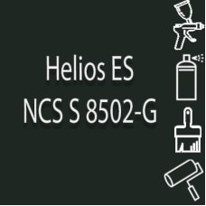 NCS S 8502-G глянцева 1К швидкосохнуча антикорозійна емаль Helios ES - 1л