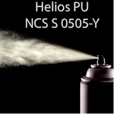 Аерозольна NCS S 0505-Y шовковисто матова, 1 компонентна поліуретанова емаль HELIOS PU - 400мл