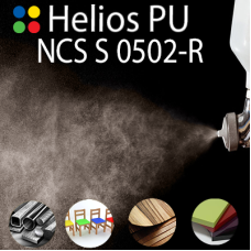 NCS S 0502-R шовковисто матова, 1 компонентна високоеластична поліуретанова емаль HELIOS PU - 1кг