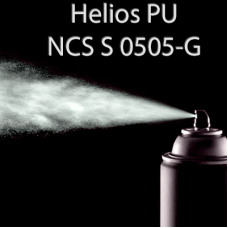 Аерозольна NCS S 0505-G шовковисто матова, 1 компонентна поліуретанова емаль HELIOS PU - 400мл