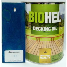 BIOHEL DECKING OIL олія для терас 1 л. №160 - NAVY BLUE.