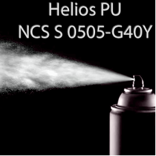 Аерозольна NCS S 0505-G40Y шовковисто матова, 1 компонентна поліуретанова емаль HELIOS PU - 400мл