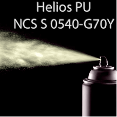 Аерозольна NCS S 0540-G70Y шовковисто матова, 1 компонентна поліуретанова емаль HELIOS PU - 400мл