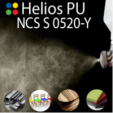 NCS S 0520-Y шовковисто матова, 1 компонентна високоеластична поліуретанова емаль HELIOS PU - 1кг