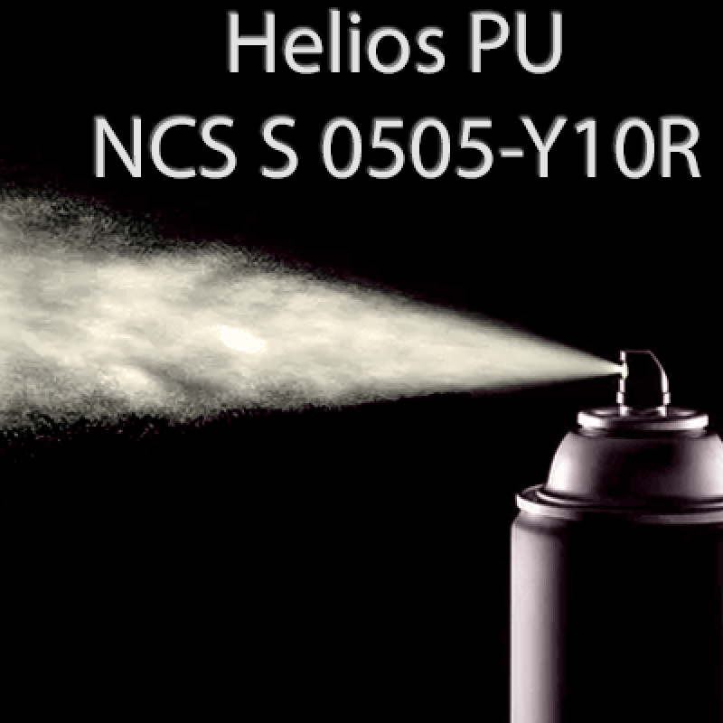 Аерозольна NCS S 0505-Y10R шовковисто матова, 1 компонентна поліуретанова емаль HELIOS PU - 400мл