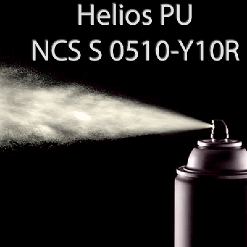 Аерозольна NCS S 0510-Y10R шовковисто матова, 1 компонентна поліуретанова емаль HELIOS PU - 400мл