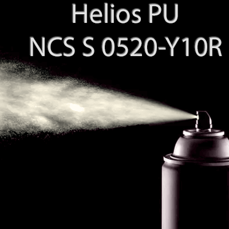 Аерозольна NCS S 0520-Y10R шовковисто матова, 1 компонентна поліуретанова емаль HELIOS PU - 400мл