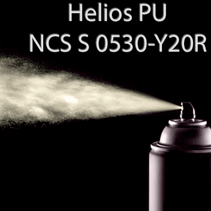 Аерозольна NCS S 0530-Y20R шовковисто матова, 1 компонентна поліуретанова емаль HELIOS PU - 400мл