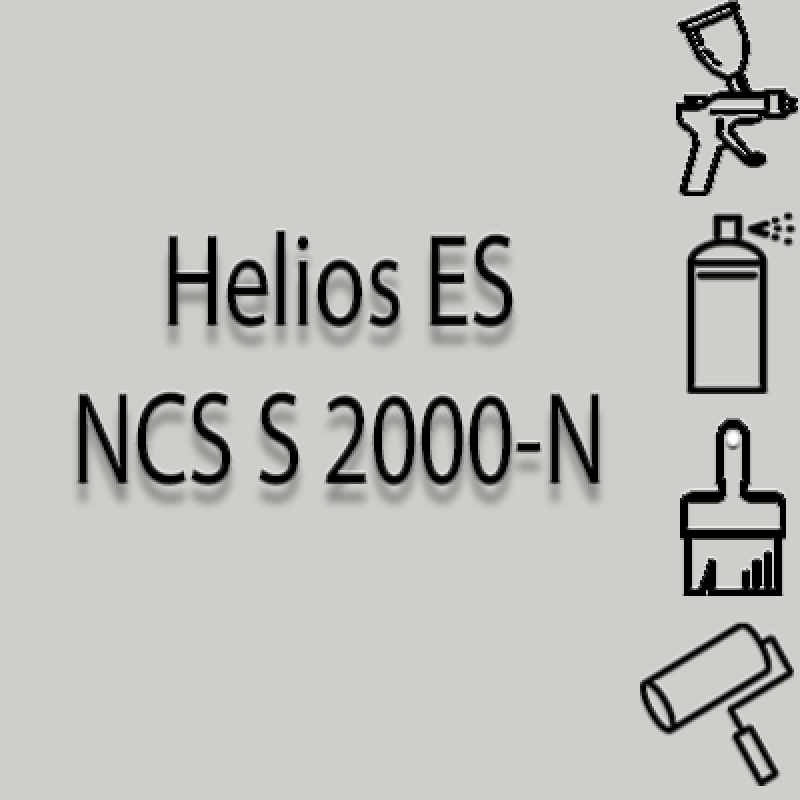 NCS S 2000-N глянцева 1К швидкосохнуча антикорозійна емаль Helios ES - 1л