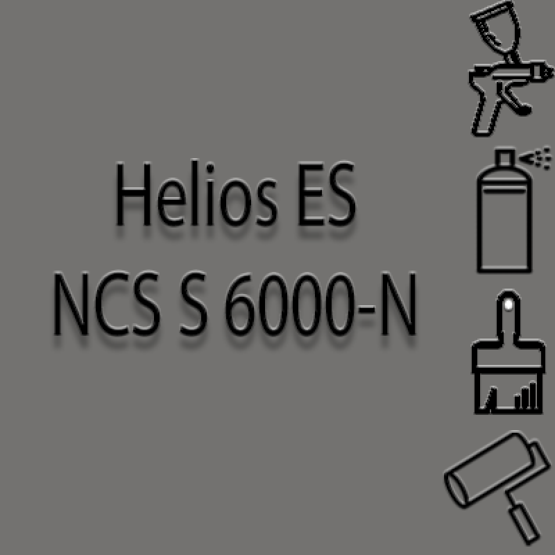 NCS S 6000-N глянцева 1К швидкосохнуча антикорозійна емаль Helios ES - 1л