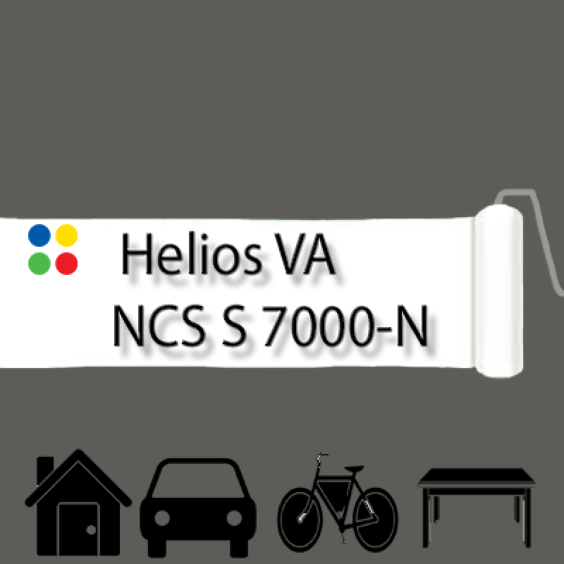 NCS S 7000-N антикорозійна глянцева грунт-емаль (вініл-акрилова) HELIOS VA - 1л