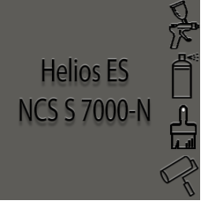 NCS S 7000-N глянцева 1К швидкосохнуча антикорозійна емаль Helios ES - 1л