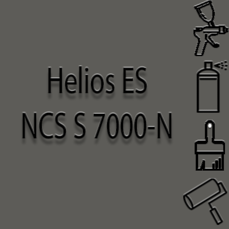 NCS S 7000-N глянцева 1К швидкосохнуча антикорозійна емаль Helios ES - 1л