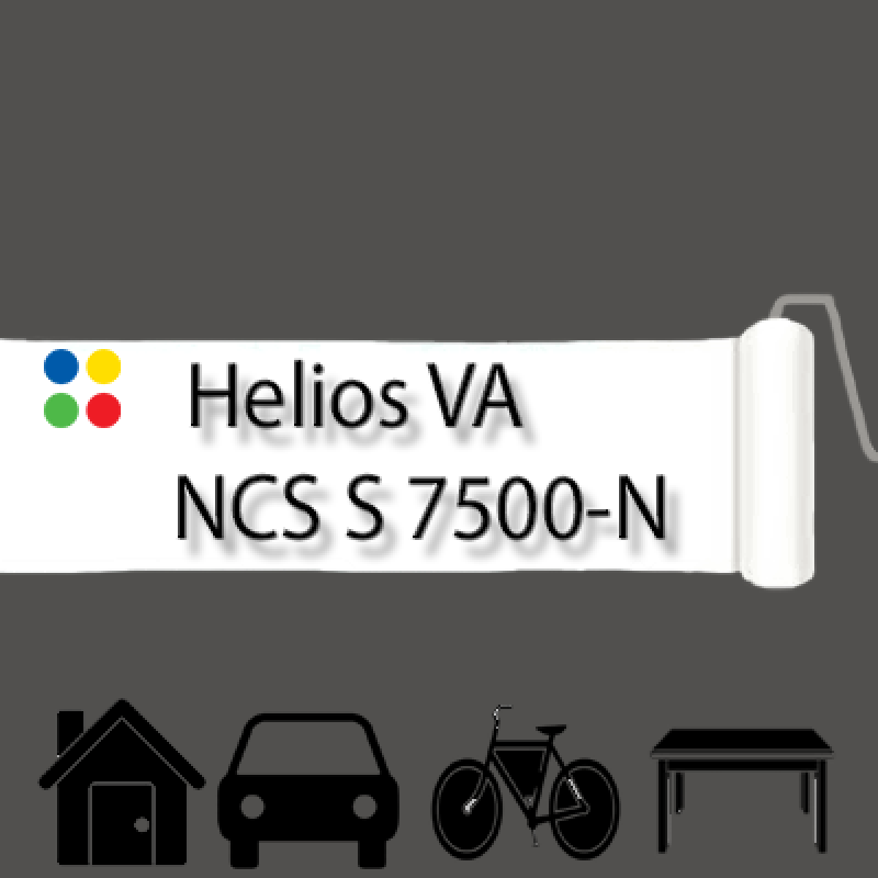 NCS S 7500-N антикорозійна глянцева грунт-емаль (вініл-акрилова) HELIOS VA - 1л