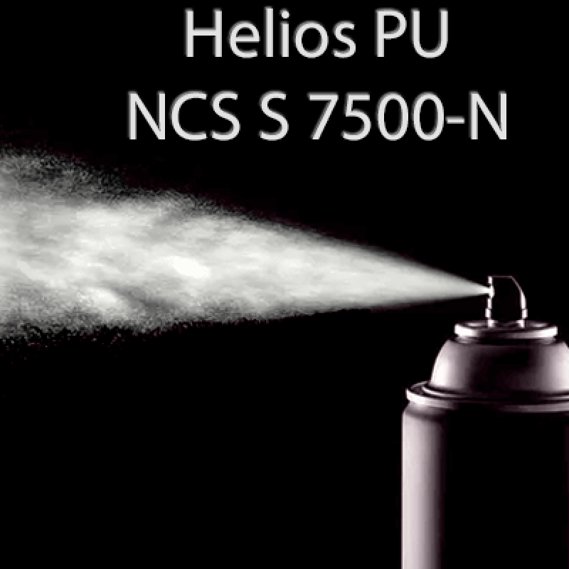 Аерозольна NCS S 7500-N шовковисто матова, 1 компонентна поліуретанова емаль HELIOS PU - 400мл Аерозольна NCS S 7500-N шовковисто матова, 1 компонентна поліуретанова емаль HELIOS PU - 400мл
