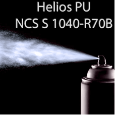 Аерозольна NCS S 1040-R70B шовковисто матова, 1 компонентна поліуретанова емаль HELIOS PU - 400мл