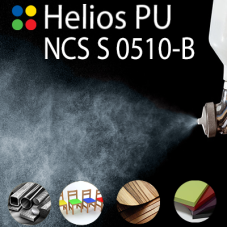 NCS S 0510-B шовковисто матова, 1 компонентна високоеластична поліуретанова емаль HELIOS PU - 1кг